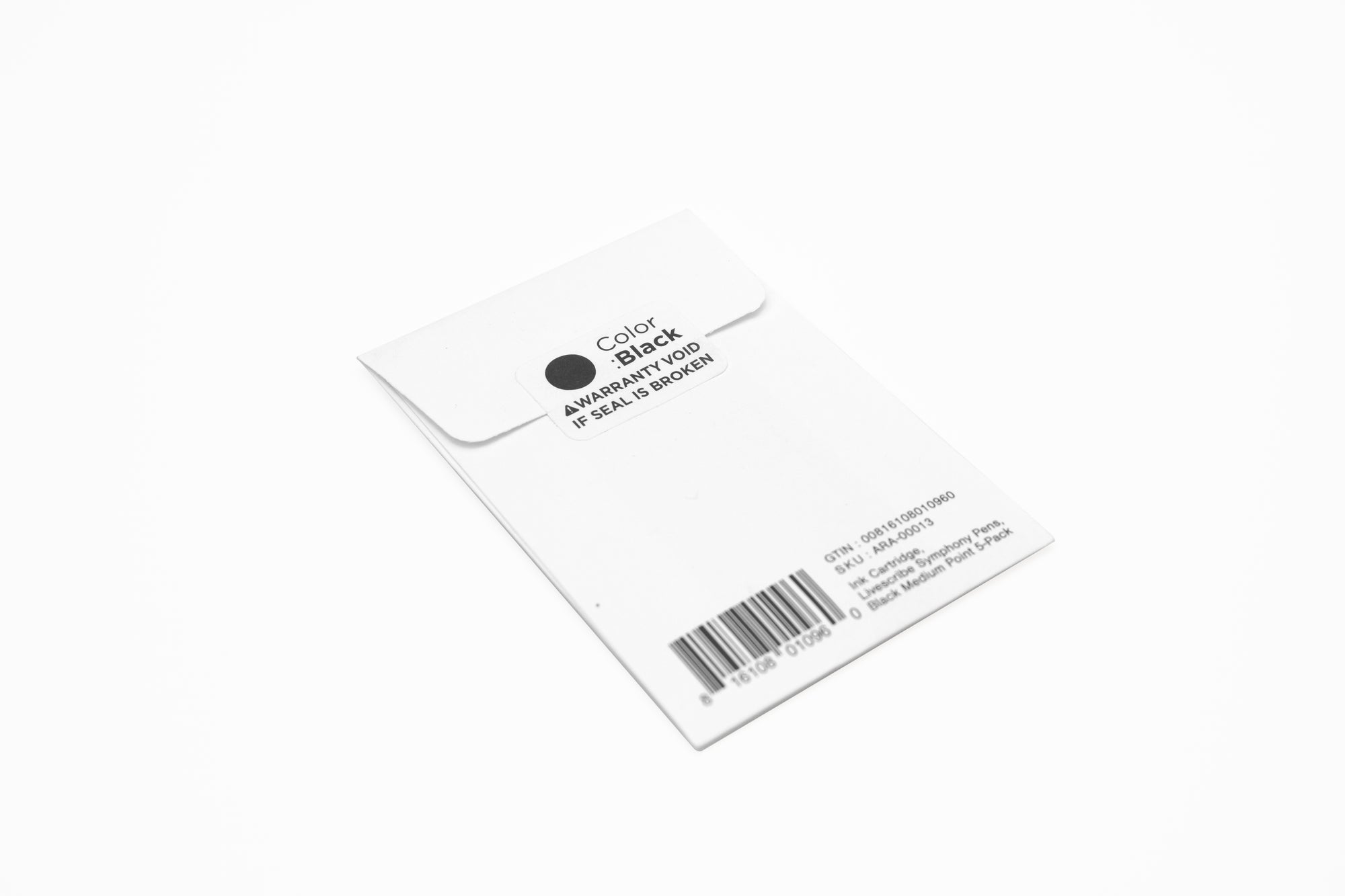 Symphony Ink Refills, Black Medium Point, 5-Pack