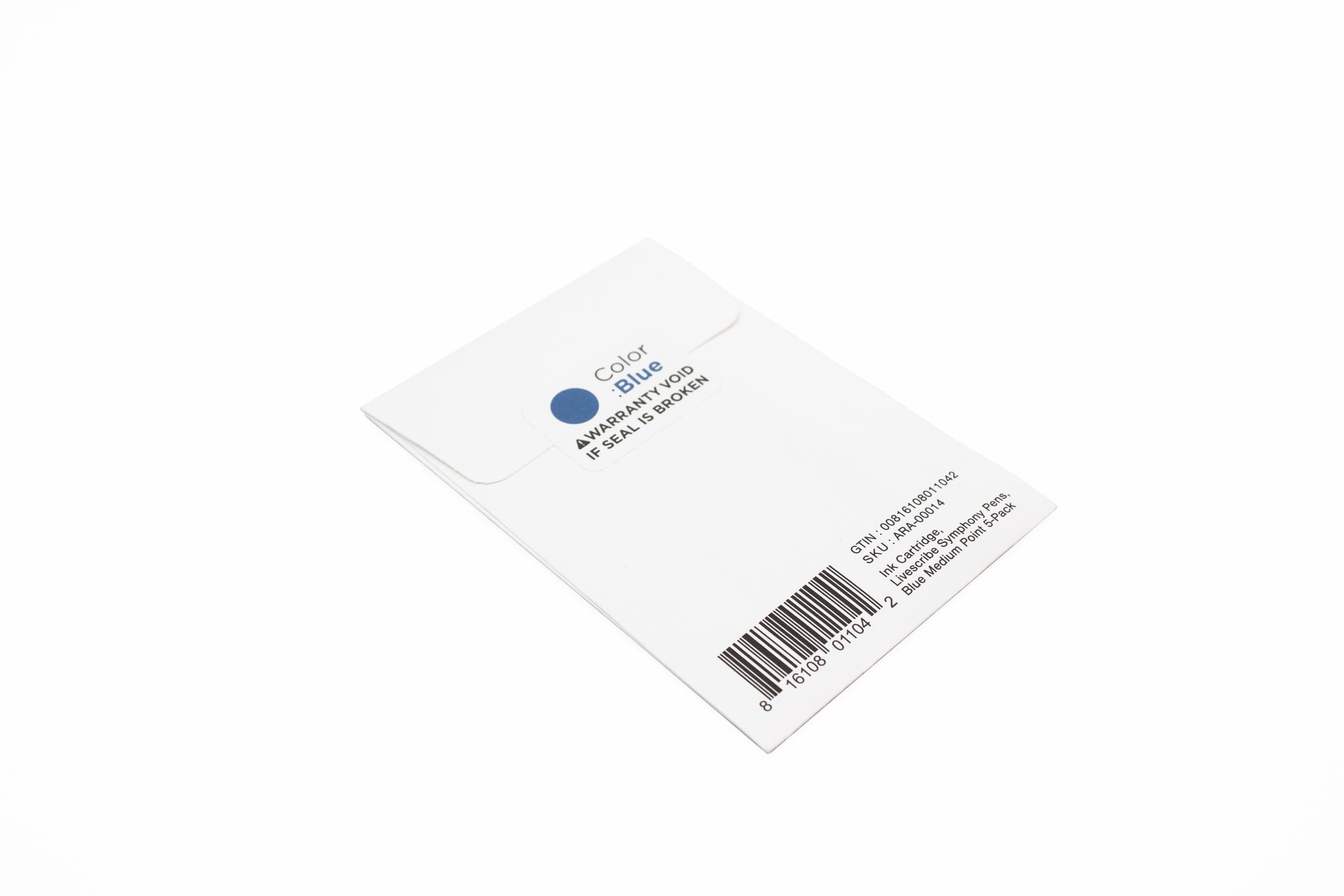 Symphony Ink Refills, Blue Medium Point, 5-Pack