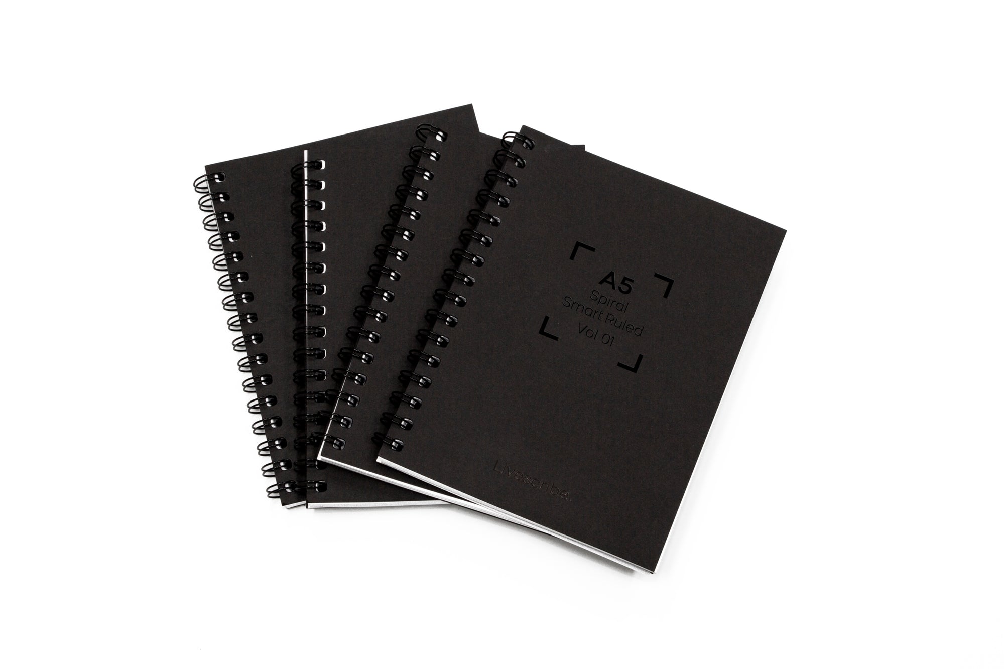 A5 Spiral Smart Ruled, 4-Pack (#1-4)